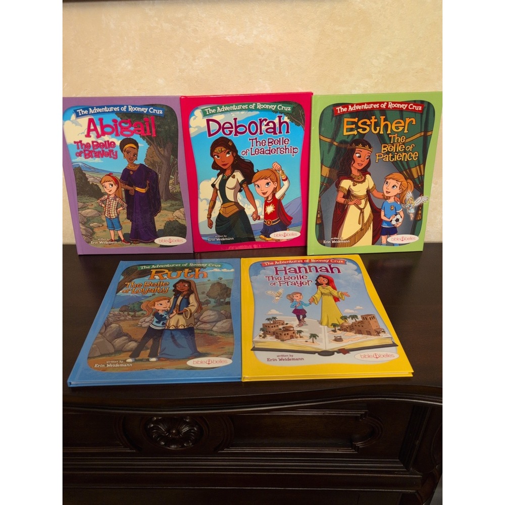 Bible Belles Adventures Of Rooney Cruz 5 Book Set Hannah Esther Deborah Ruth Abi